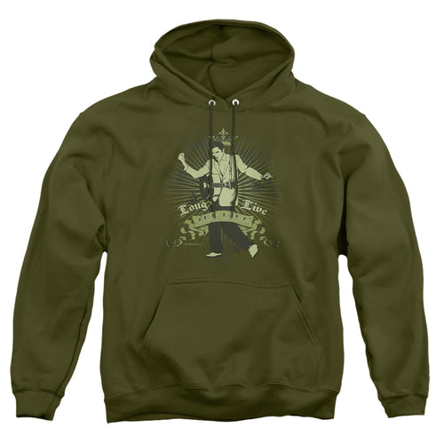 Elvis Presley Long Live The King Pullover Hoodie
