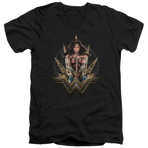Wonder Woman (2017) Wonder Blades V-Neck T-Shirt