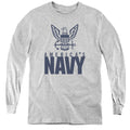 U.S. Navy Eagle Logo Youth Long Sleeve T-Shirt