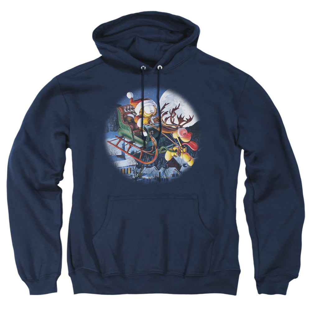 Garfield Moonlight Ride Pullover Hoodie