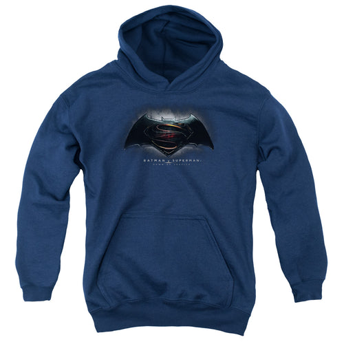 Batman v Superman Logo Youth Hoodie