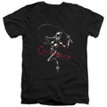 Batman Kitten With A Whip V-Neck T-Shirt