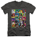 Transformers Squares V-Neck T-Shirt