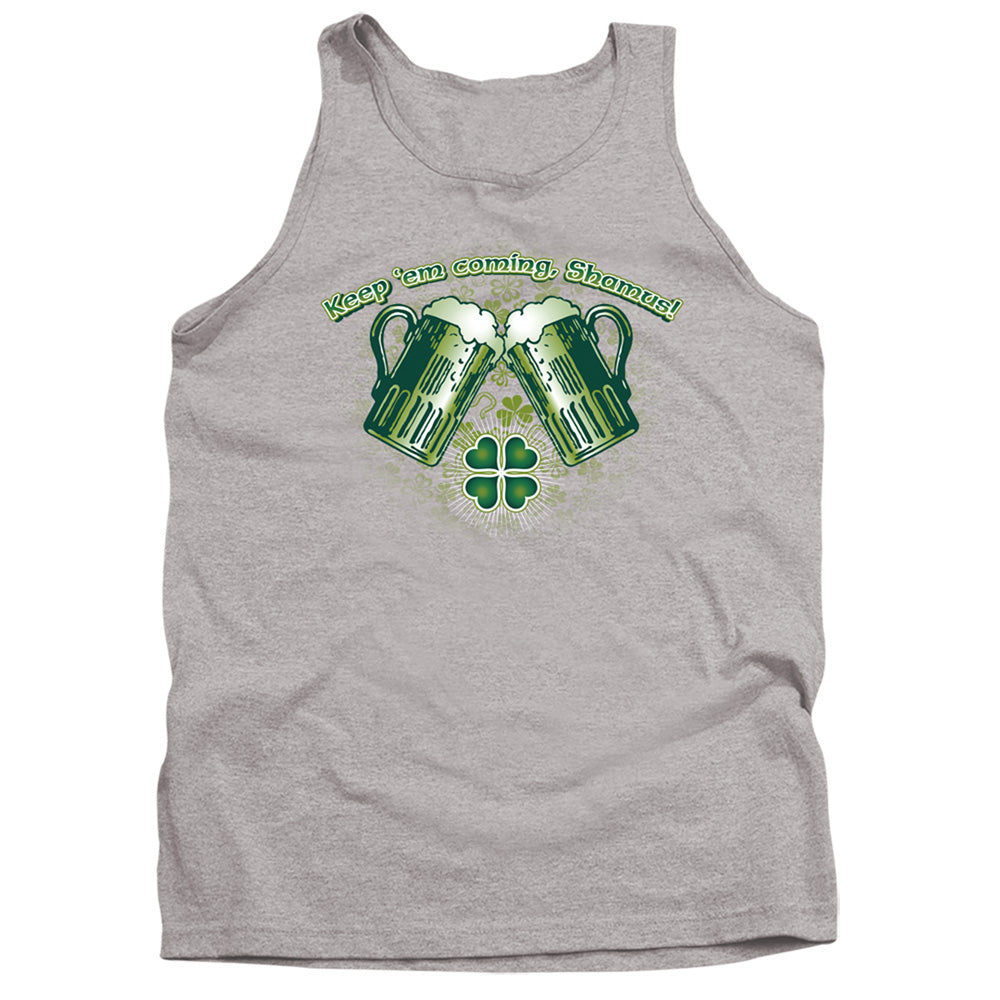 St Patrick's Day Keep Em Coming Shamus Tank Top