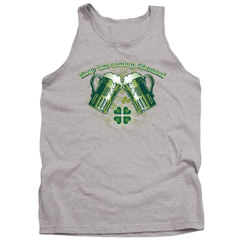 St Patrick's Day Keep Em Coming Shamus Tank Top