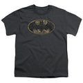 Batman Tattered Logo Youth/Toddler T-Shirt