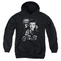 Elvis Presley The King Rides Again Youth Hoodie