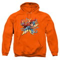 Superman Stars and Chains Pullover Hoodie