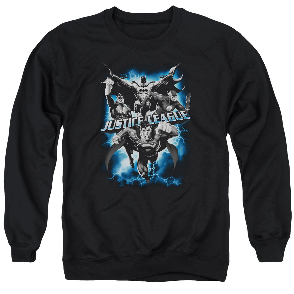 Justice League Justice Storm Crewneck Sweatshirt