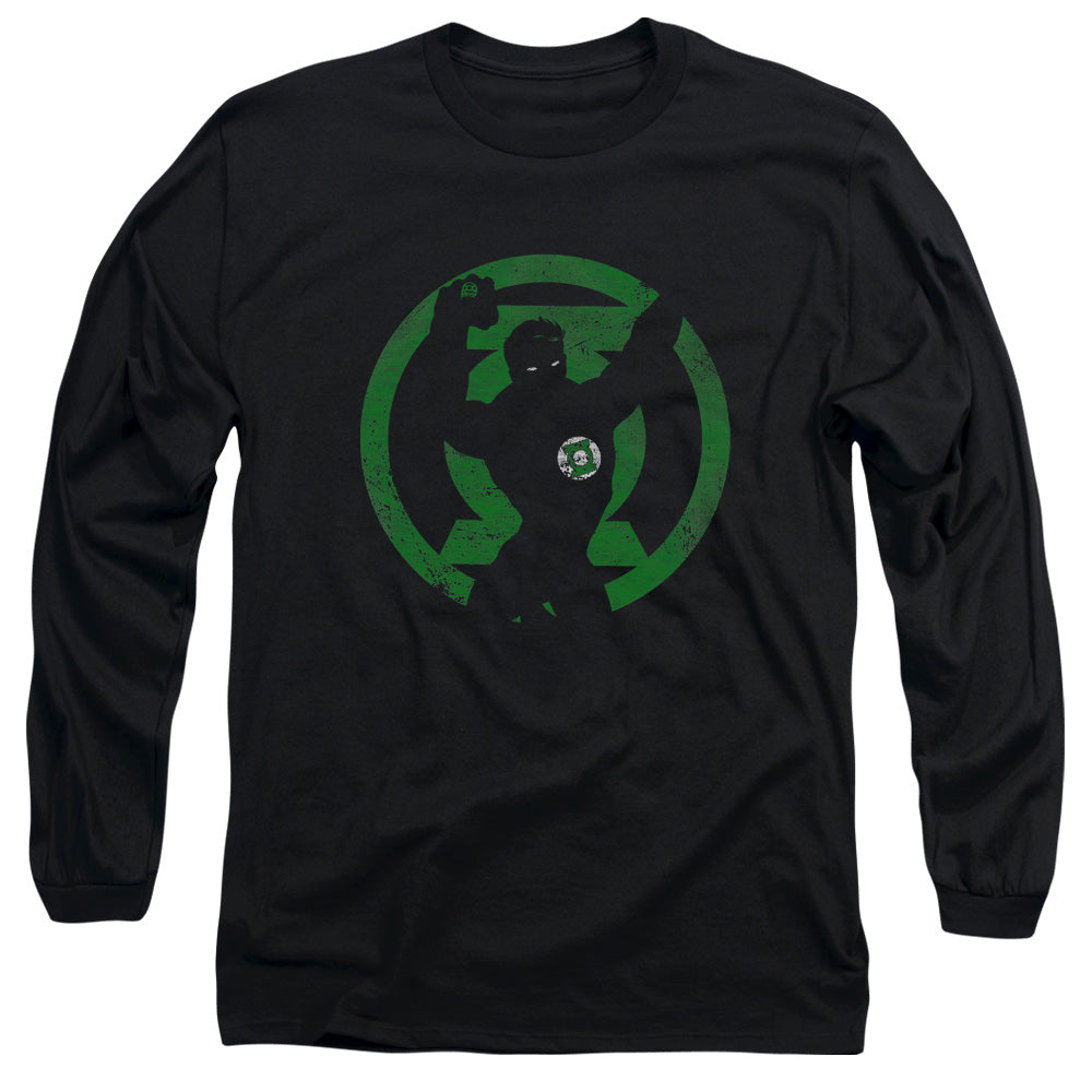 Green Lantern Gl Symbol Knockout Long Sleeve T-Shirt