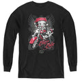 Betty Boop Biker Babe Youth Long Sleeve T-Shirt