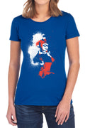 Batman Splattered Couple Womens T-Shirt