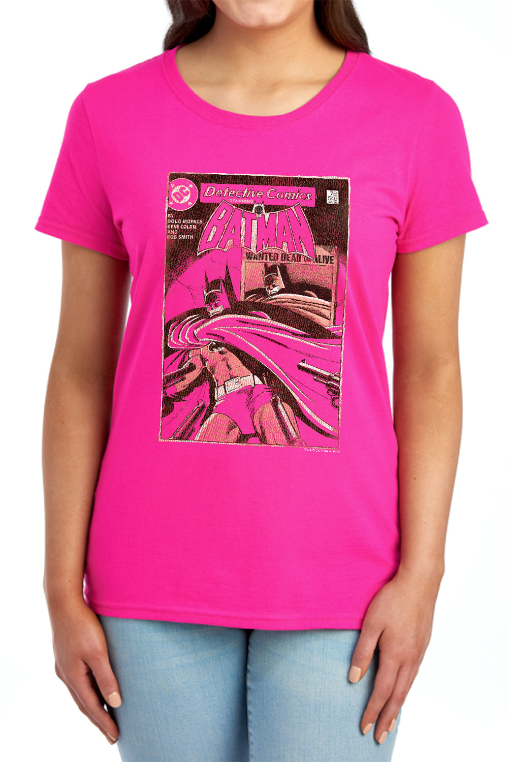 Batman Doa Cover Womens T-Shirt