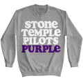 Graphite Stone Temple Pilots sweatshirt featuring Stone Temple Pilots Purple design