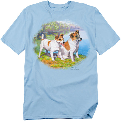 Wild Wings Jack Russells by the Water T-Shirt