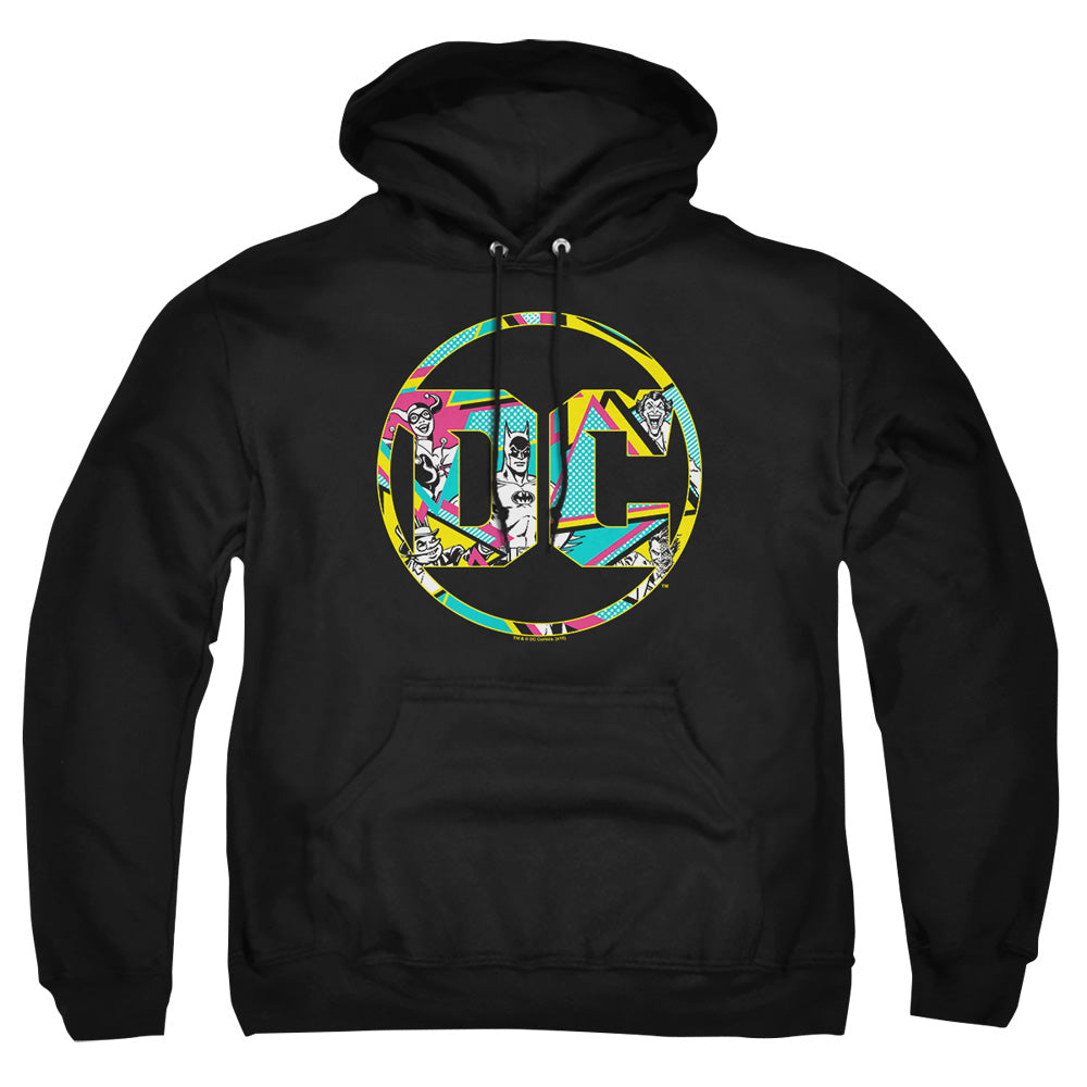 Batman 80S Bat Logo Pullover Hoodie