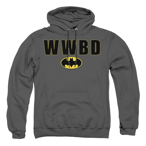 Batman Wwbd Logo Pullover Hoodie