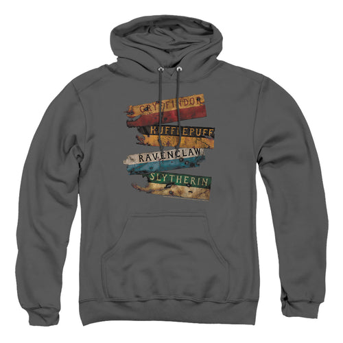 Harry Potter Burnt Banners Pullover Hoodie