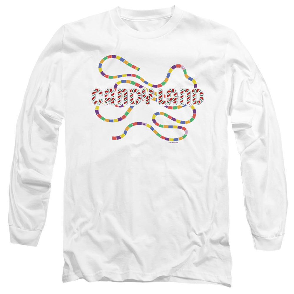 Candy Land Game Board Path Long Sleeve T-Shirt