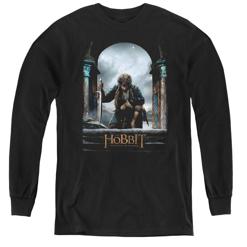 The Hobbit Bilbo Poster Youth Long Sleeve T-Shirt