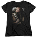 The Hobbit Dwalin Portrait Womens T-Shirt