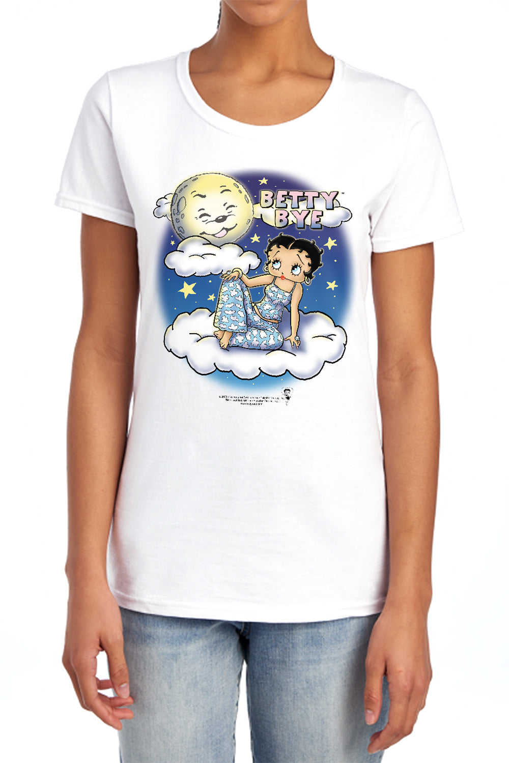 Betty Boop Betty Bye Womens T-Shirt