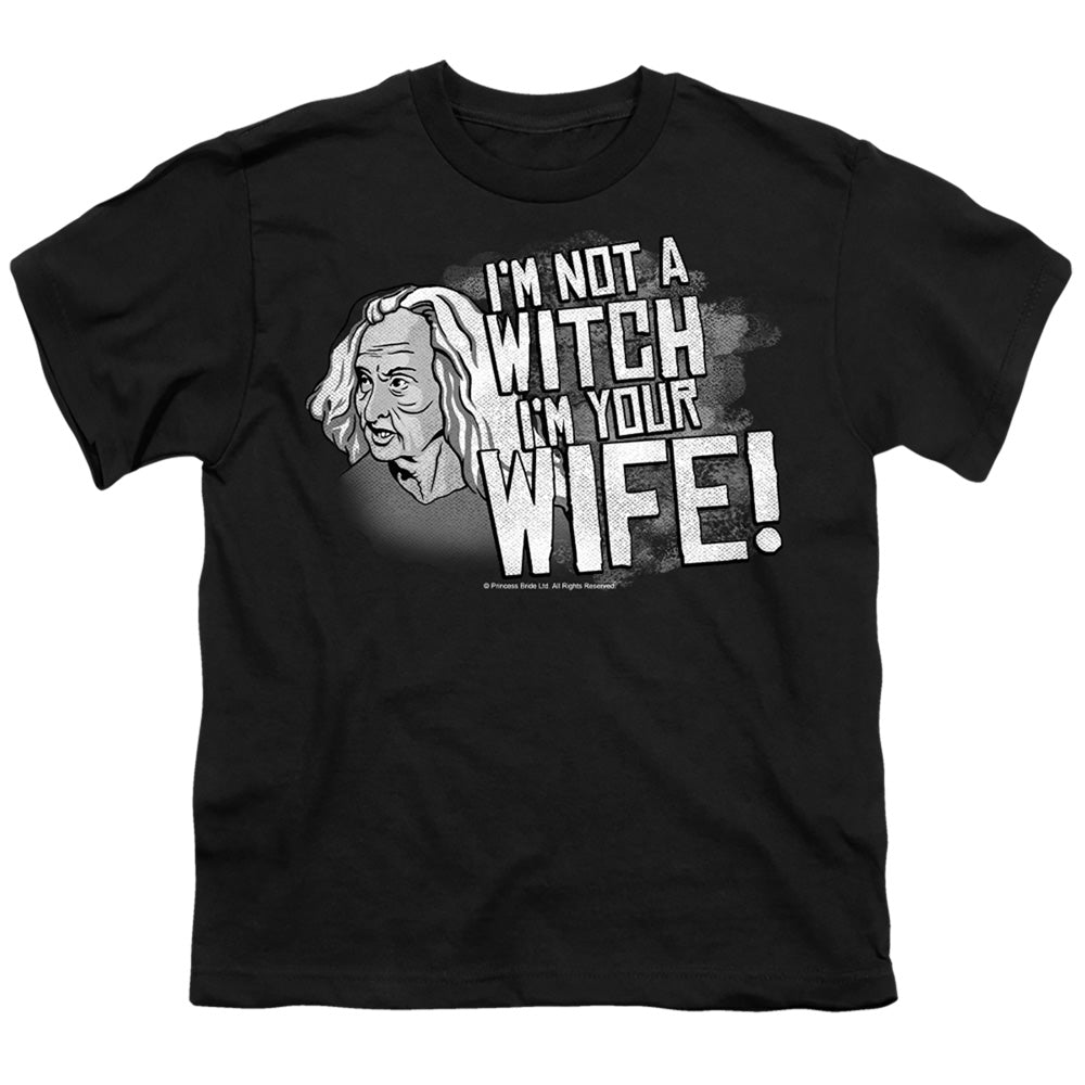 The Princess Bride Not a Witch Black Youth/Toddler T-Shirt