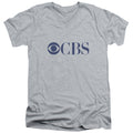 CBS Eye Logo V-Neck T-Shirt