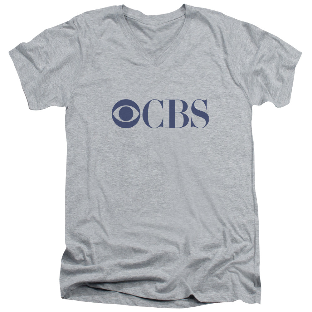 CBS Eye Logo V-Neck T-Shirt