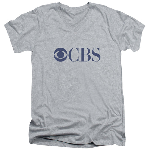 CBS Eye Logo V-Neck T-Shirt