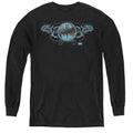 Batman Two Gargoyles Logo Youth Long Sleeve T-Shirt
