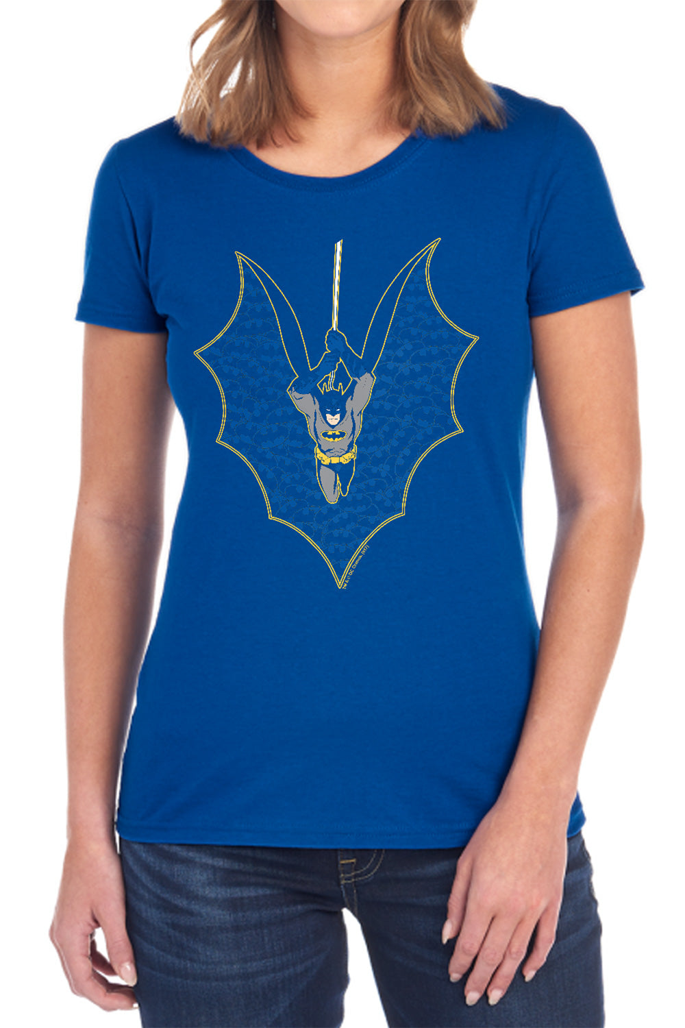 Batman Bat Fill Womens T-Shirt