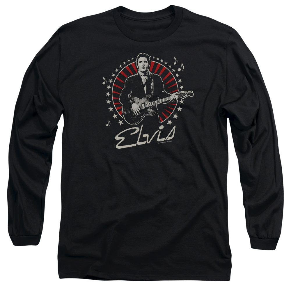 Elvis Presley Stars Long Sleeve T-Shirt