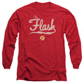 Justice League Old School Flash Long Sleeve T-Shirt