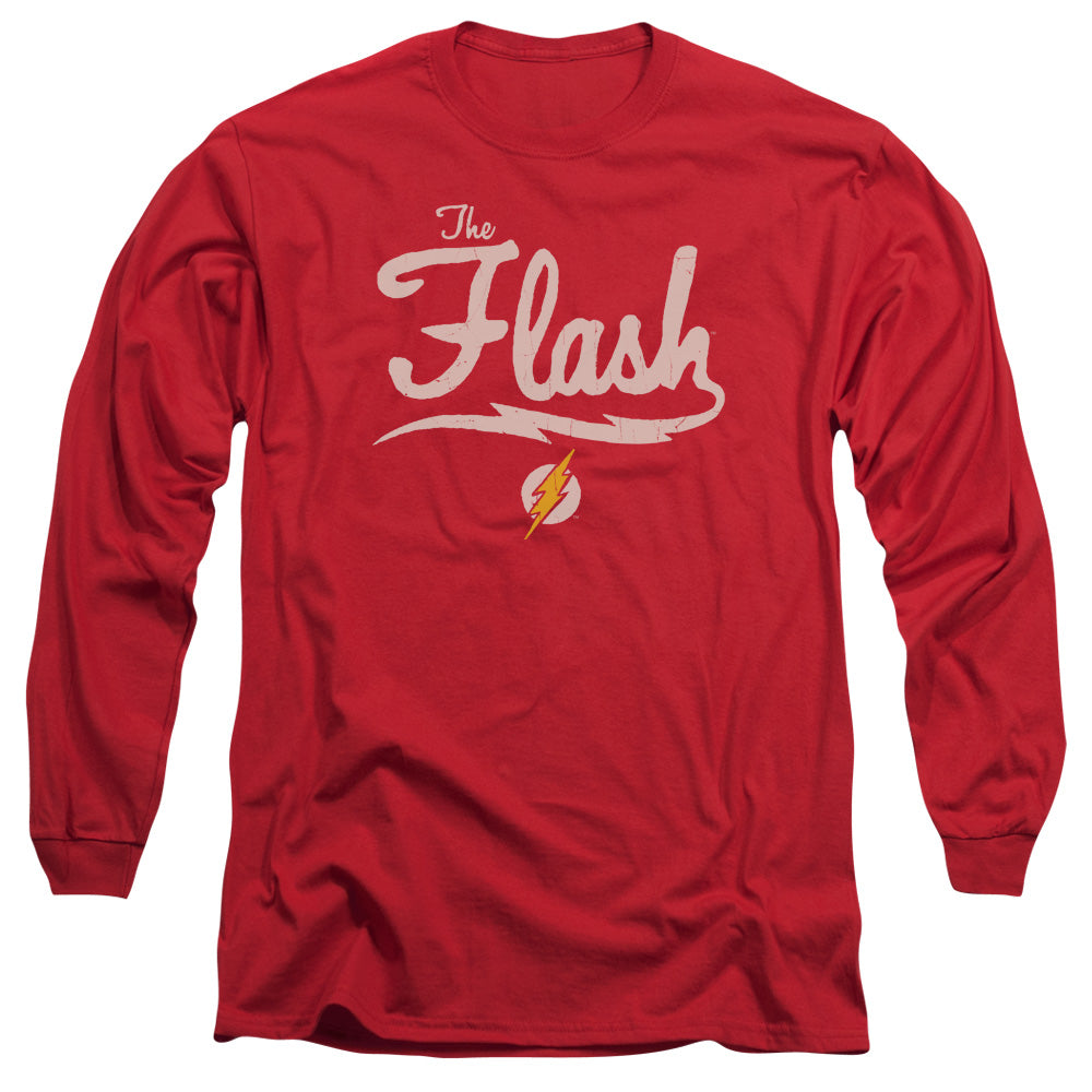 Justice League Old School Flash Long Sleeve T-Shirt