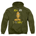 Garfield Ask Me If I Care Pullover Hoodie