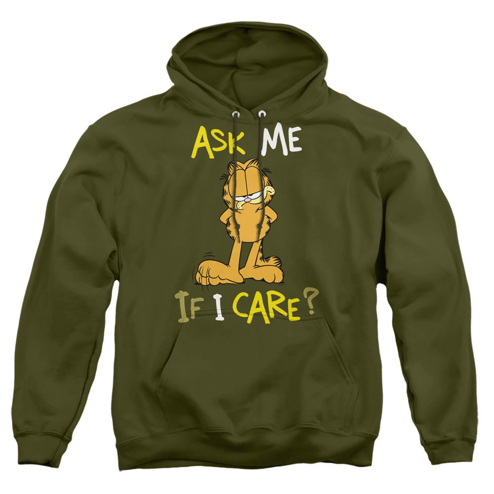 Garfield Ask Me If I Care Pullover Hoodie