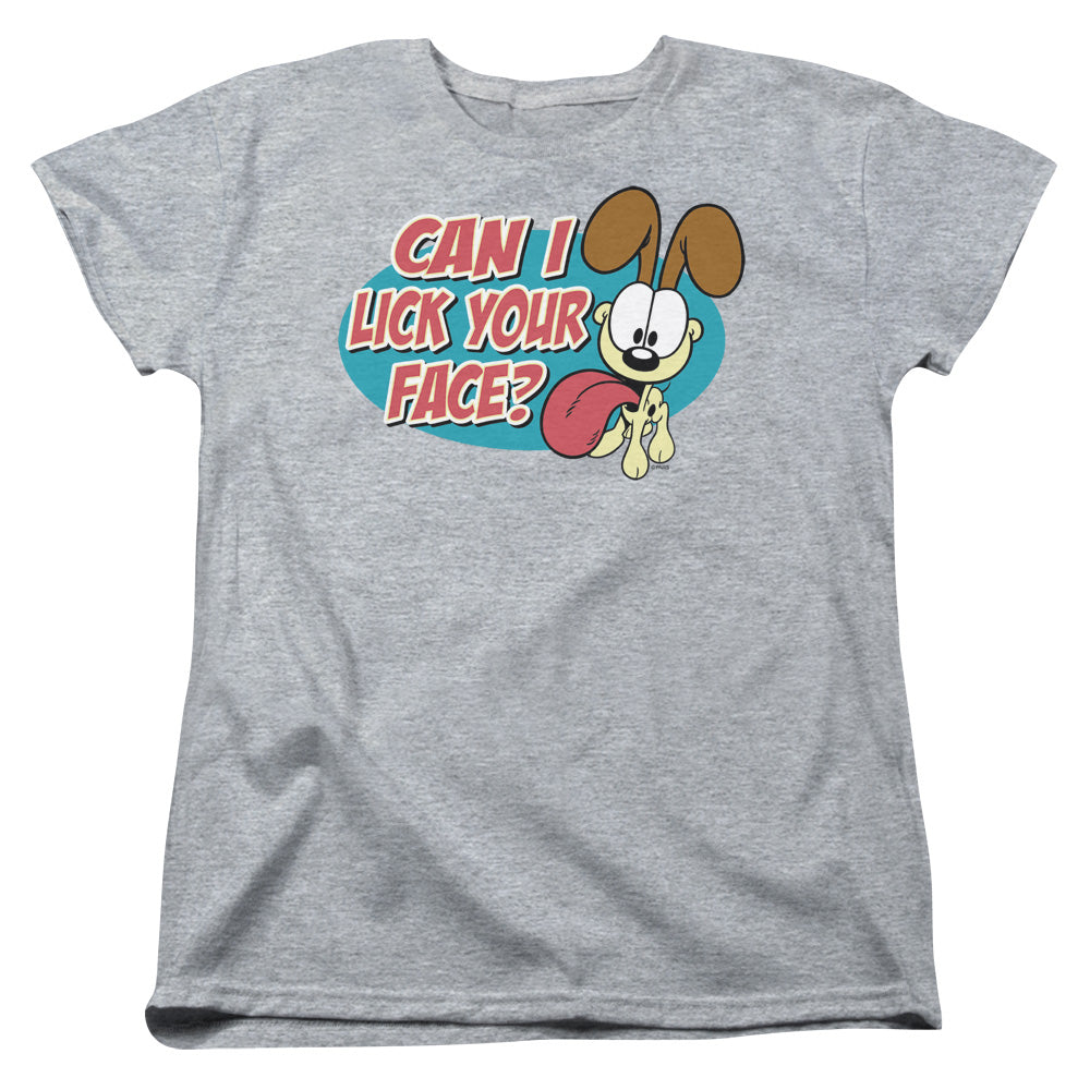 Garfield Question Womens T-Shirt