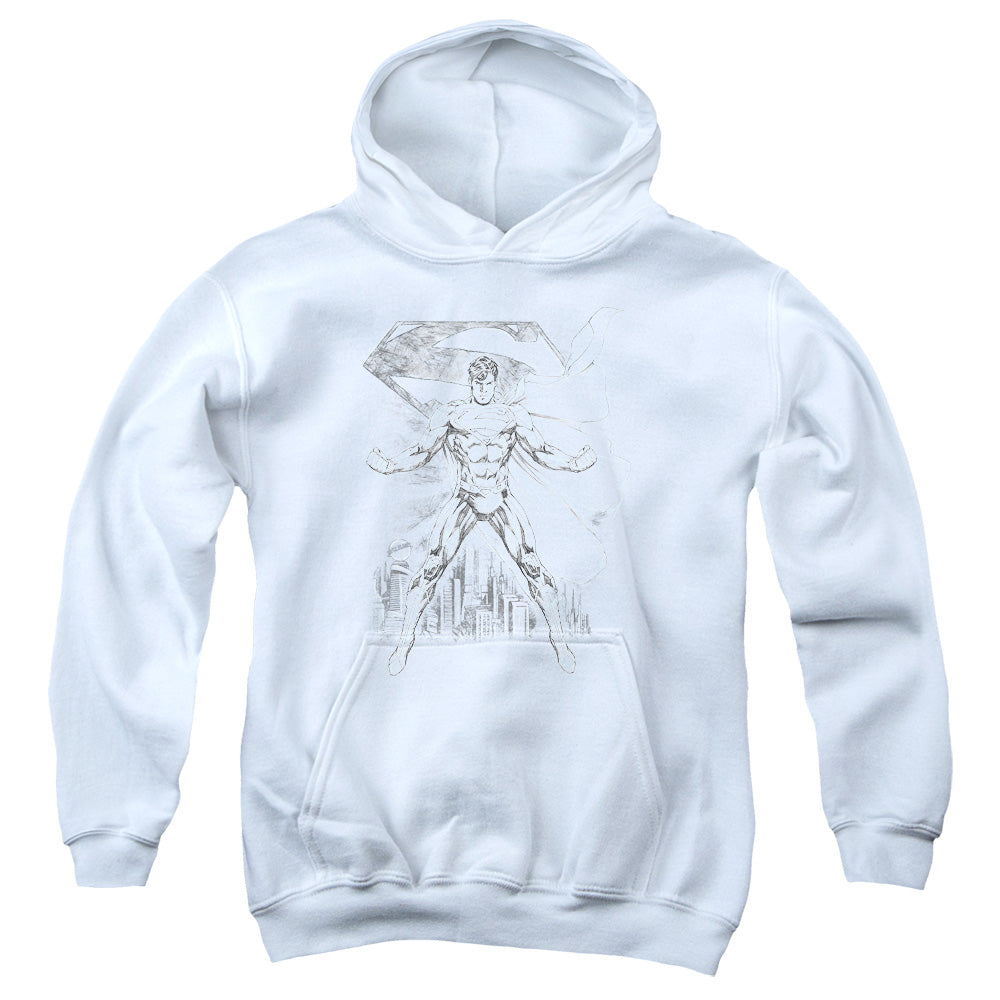 Superman Super Sketch Youth Hoodie