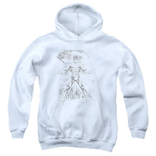 Superman Super Sketch Youth Hoodie
