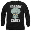 Spongebob Squarepants Nobody Cares Meme Long Sleeve T-Shirt