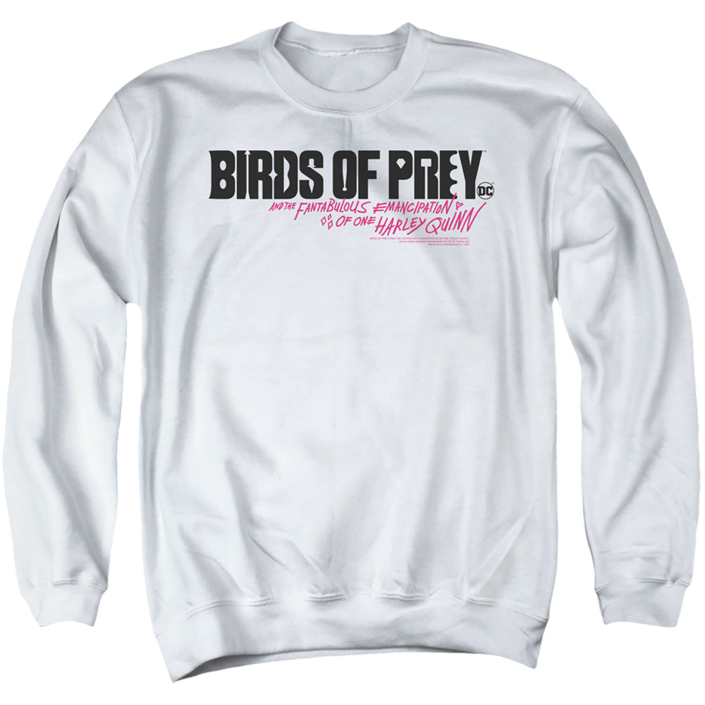 Birds of Prey Horizontal Logo Crewneck Sweatshirt