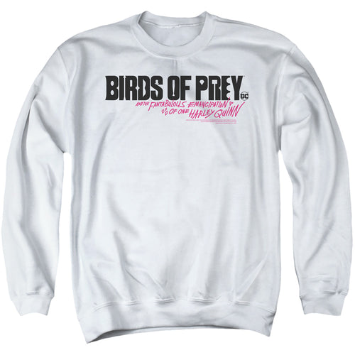 Birds of Prey Horizontal Logo Crewneck Sweatshirt