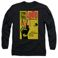 Star Trek Loud as a Whisper Black Long Sleeve T-Shirt