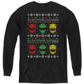 Mighty Morphin Power Rangers Ho Ho Power Rangers Ugly Christmas Youth Long Sleeve T-Shirt