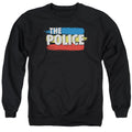 The Police Three Stripes Logo Crewneck Sweatshirt