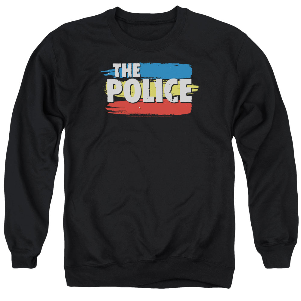The Police Three Stripes Logo Crewneck Sweatshirt