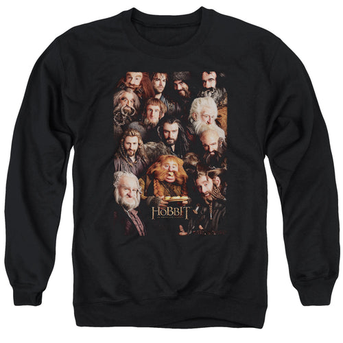 The Hobbit Dwarves Poster Crewneck Sweatshirt