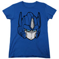 Transformers Optimus Head Womens T-Shirt