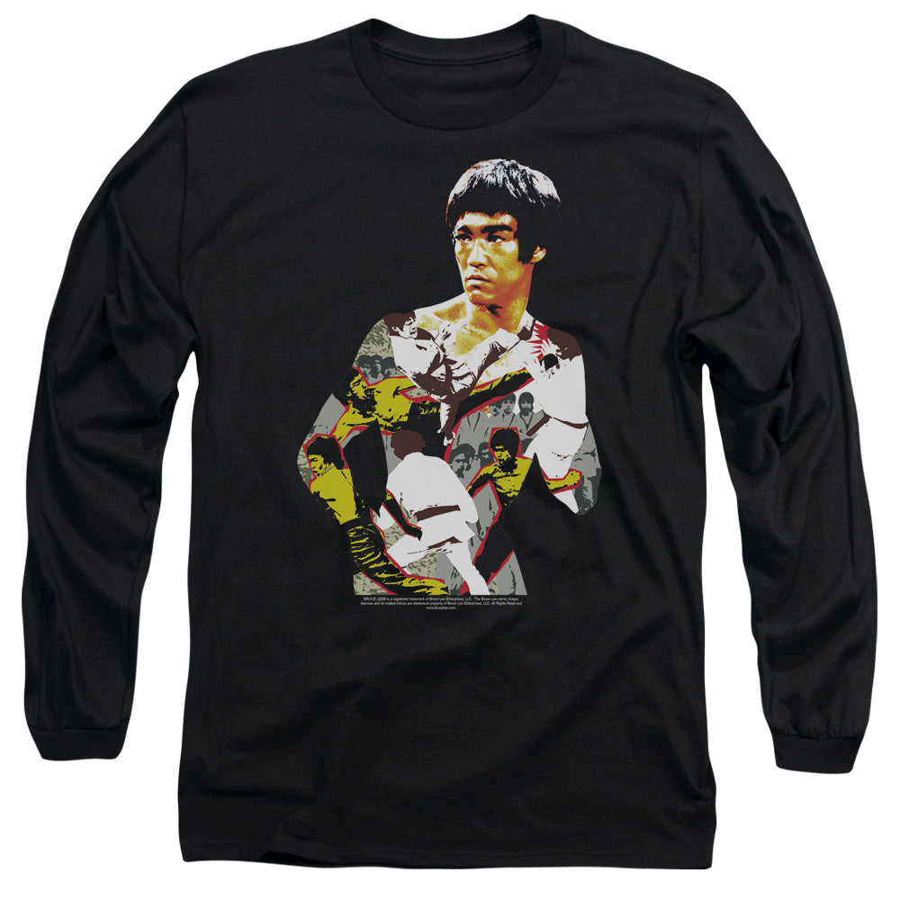 Bruce Lee Body of Action Long Sleeve T-Shirt
